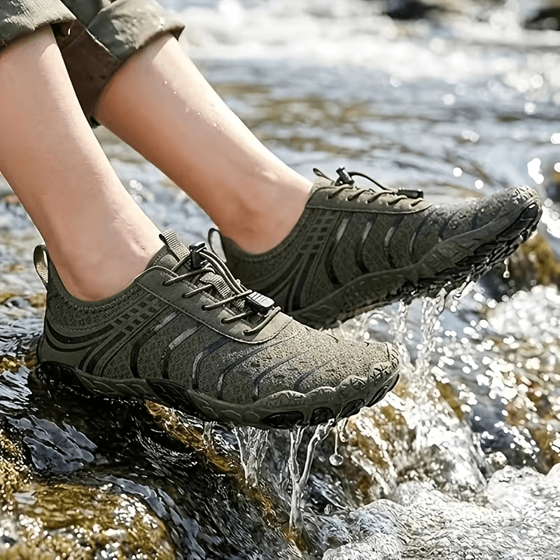 NatureSoles Trail barefoot shoes in the wild